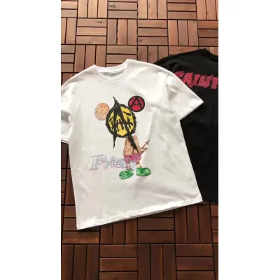 Футболка Cactus Jack Merch Image With Lettering Friend "White" фото № 9