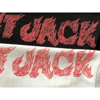 Футболка Cactus Jack Merch Image With Lettering Friend "White" фото № 5
