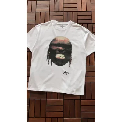 Футболка Cactus Jack Merch Face With Inscription "White" фото № 7 Футболка Cactus Jack Merch Face With Inscription "White" фото № 7