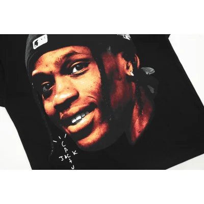 Футболка Cactus Jack Rapper "Black" фото № 3