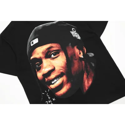 Футболка Cactus Jack Rapper "Black" фото № 4