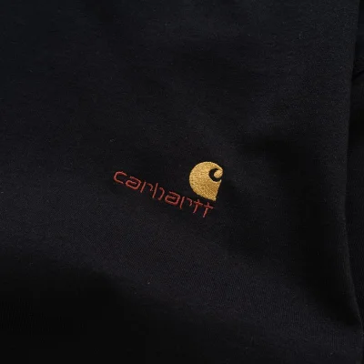 Футболка Carhartt With Text Logo - Cotton "Black" фото № 3 Футболка Carhartt With Text Logo - Cotton "Black" фото № 3