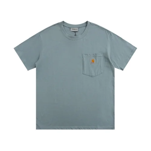 Футболка Carhartt Pocket With A Small Logo "Gray"