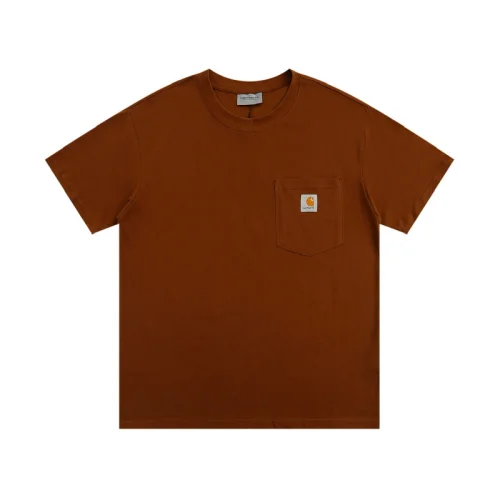 Футболка Carhartt Pocket With A Small Logo "Brown"