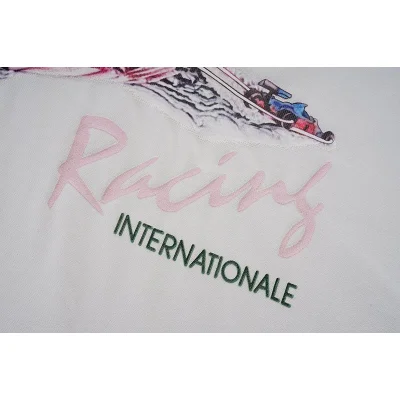 Футболка Casablanca Car On The Bridge Print "White" фото № 4