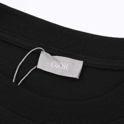 Футболка Christian Dior Dissolving Logo "Black" фото № 2