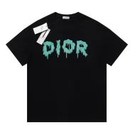 Футболка Christian Dior Leaking Logo "Black"