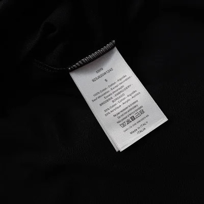 Футболка Christian Dior Leaking Logo "Black" фото № 3