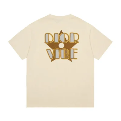 Футболка Christian Dior Vibe "Beige" фото № 6