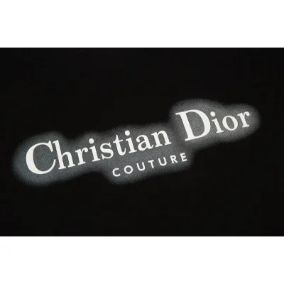 Футболка Christian Dior Glowly Letters "Black" фото № 5