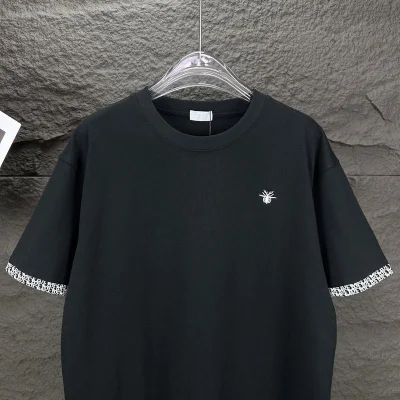 Футболка Christian Dior Frontside Mini Insect "Black" фото № 3