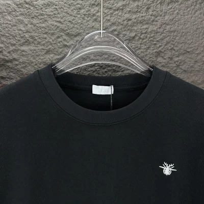 Футболка Christian Dior Frontside Mini Insect "Black" фото № 2