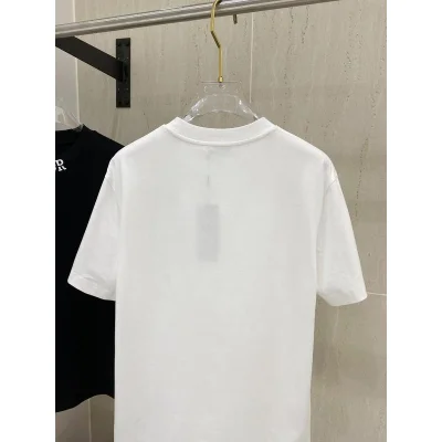 Футболка Christian Dior Frontside Contrast Logo On Collar "White" фото № 2