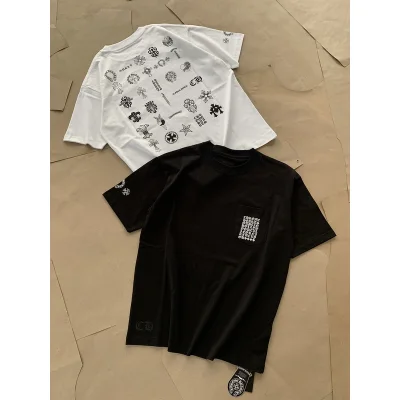 Футболка Chrome Hearts Signs And Symbols "Black" фото № 2 Футболка Chrome Hearts Signs And Symbols "Black" фото № 2