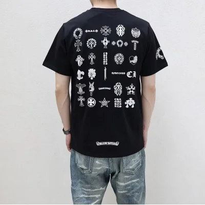 Футболка Chrome Hearts Signs And Symbols "Black" фото № 6 Футболка Chrome Hearts Signs And Symbols "Black" фото № 6