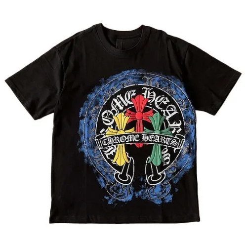 Футболка Chrome Hearts With A Bright Logo "Black"