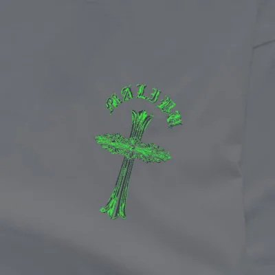 Футболка Chrome Hearts With Openwork Cross - Luminous "White" фото № 3