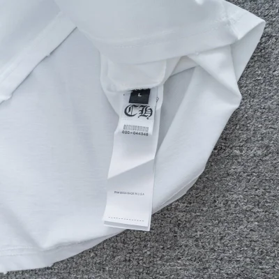 Футболка Chrome Hearts With Openwork Cross - Luminous "White" фото № 6