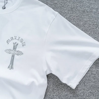 Футболка Chrome Hearts With Openwork Cross - Luminous "White" фото № 9