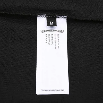 Футболка Chrome Hearts Colored Emblems "Black" фото № 3 Футболка Chrome Hearts Colored Emblems "Black" фото № 3