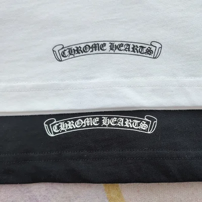 Футболка Chrome Hearts Multicolor Print "White" фото № 5