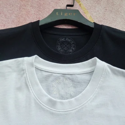 Футболка Chrome Hearts Multicolor Print "White" фото № 4