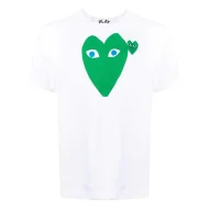 Футболка Comme des Garçons Play Green Alien Heart "Green"