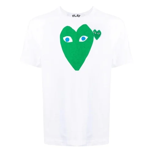 Футболка Comme des Garçons Play Green Alien Heart "Green"