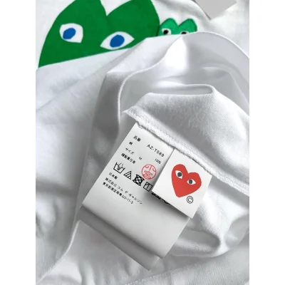 Футболка Comme des Garçons Play Green Alien Heart "Green" фото № 4