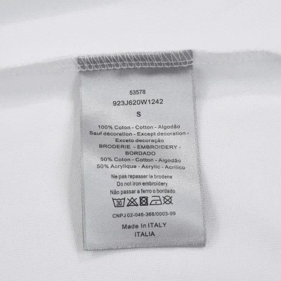 Футболка Dior Splashed Paint "White" фото № 2