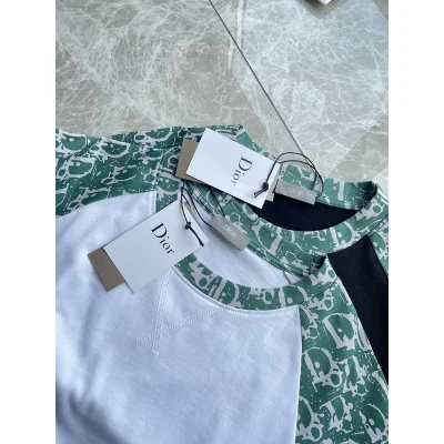 Футболка Dior Mint Sleeve "White" фото № 2