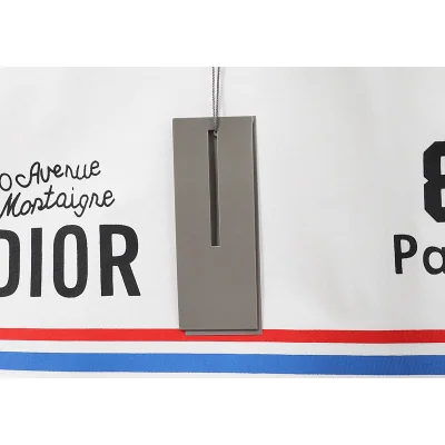 Футболка Dior New Look "White" фото № 3