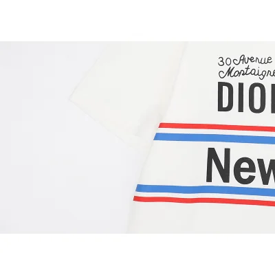 Футболка Dior New Look "White" фото № 4