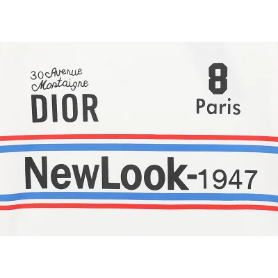 Футболка Dior New Look "White" фото № 5