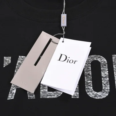 Футболка Dior Number Eight With Logo "Black" фото № 8