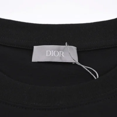 Футболка Dior Number Eight With Logo "Black" фото № 2