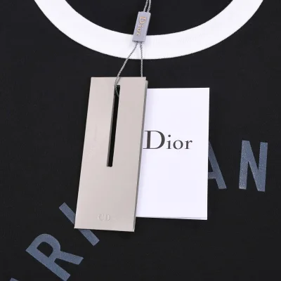 Футболка Dior Print Of Branded Cat "Black" фото № 4