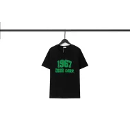 Футболка Dior With An Inscription In Green "Black"