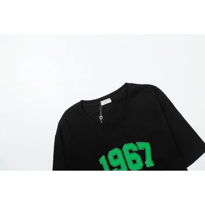 Футболка Dior With An Inscription In Green "Black" фото № 6