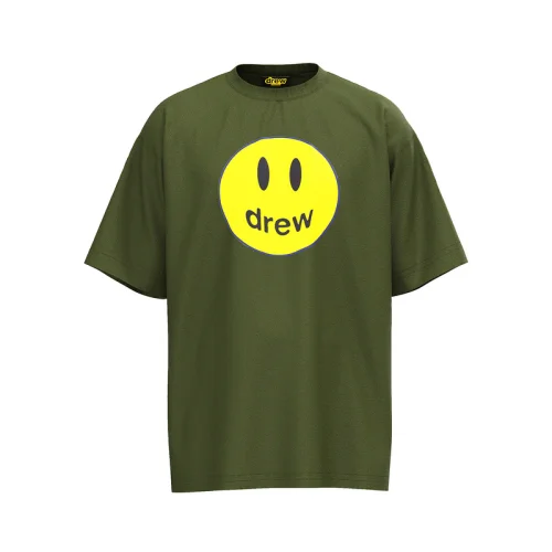 Футболка Drew House Big Smiley Face "Green"