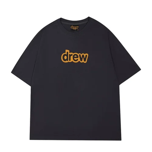 Футболка Drew House With Text "Gray/Black"