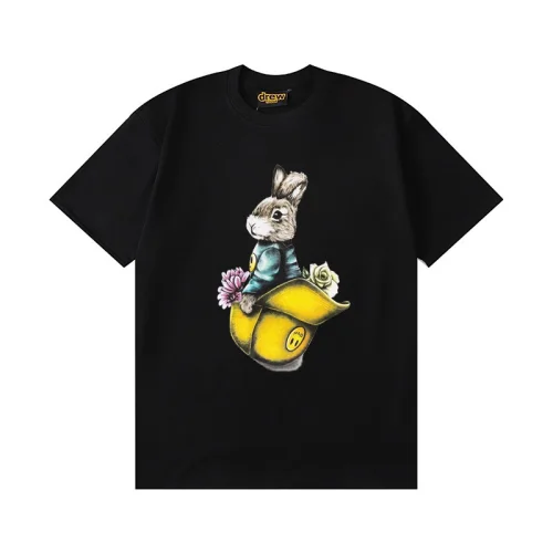 Футболка Drew House Rabbit In Snail Shell "Black"