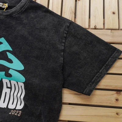 Футболка Fear Of God Los Angeles California 123 "Black" фото № 8