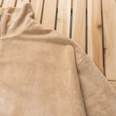 Футболка Fear of God Plain With Zipper "Beige" фото № 5 Футболка Fear of God Plain With Zipper "Beige" фото № 5