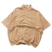 Футболка Fear of God Plain With Zipper "Beige"