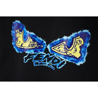 Футболка Fendi Colorful Triangles And Logo "Black" фото № 6 Футболка Fendi Colorful Triangles And Logo "Black" фото № 6