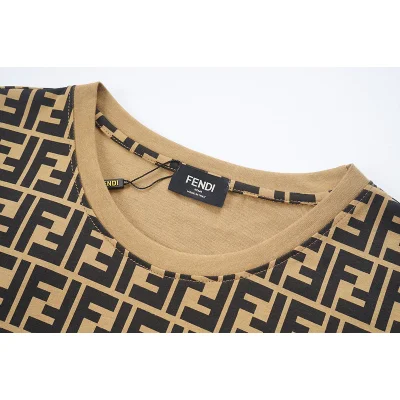 Футболка Fendi Print Letters "Brown" фото № 4 Футболка Fendi Print Letters "Brown" фото № 4