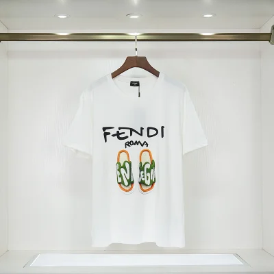 Футболка Fendi Summer Print "White" фото № 5
