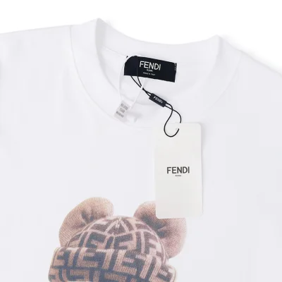 Футболка Fendi With A Doll Print "White" фото № 3