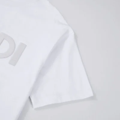 Футболка Fendi The Text Logo Is Large "White" фото № 5